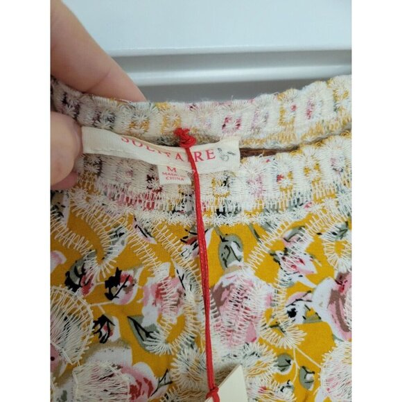 NWT - Women's Solitaire Embroidered Tunic/Blouse - Sz M - Picture 4 of 5